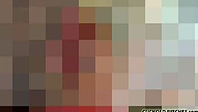 Watch Him Fill Babe Wife with Hot Cum