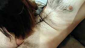 hungarian teen gives stepdad birthday handjob and blowjob tease