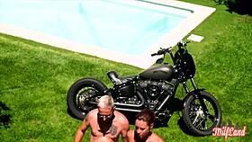 Samantha's tight French milf body craves brutal European big tits sex