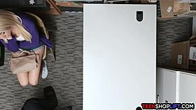 big ass teen caught stealing now dominated by huge cock