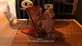 Futanari Mistress Plays Intense Sex Adventure Game