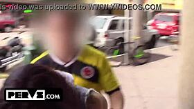 Prison Babe Goes from Jail Straight to Bikini Dick Sucking