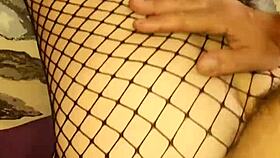 naked milf in stockings ready for first casting interview?