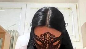 Busty cougar milf squirts wildly stuffing wet pussy with big dildo