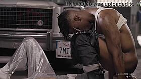 Blondes bent over for deep car gangbang pounding nonstop