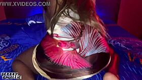 18 year old stripper teases wet pussy, gets licked and fucked by bbc in full video