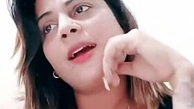 Naughty Indian Babe Dances and Sucks