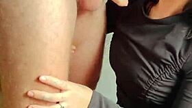 She Gags and Sucks Sloppy Until Throatpie Explosion