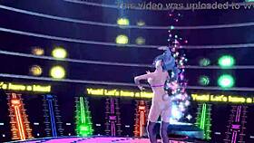 hatsune miku bunny costume reveals big tits ass nude