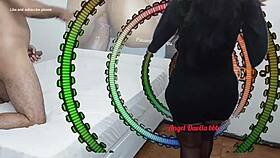 Witch pops into my room mid-jerk so I pound her tight ass