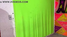 surprise homemade session where she spreads her big natural tits and wet pussy for a fresh cock after years