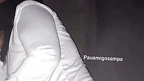 wife sucks deep throats ebony cock hidden swingers gloryhole fuck