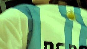 skinny teen creampied doggystyle after argentina australia match