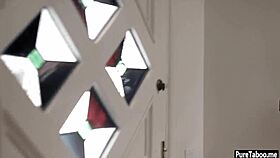 old guy pops nervous tiny blonde teen's virginity