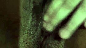 Sext teen rubs her wet virgin pussy solo closeup