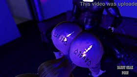 bimbo slut takes monster cock deep in every position