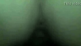 Girlfriend takes my cock deep in her ass while friend sleeps nearby 