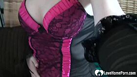 Amazing babe explores toy play in her private moment