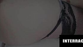 yo, check this tatted babe taking multiple bbc's in wild interracial bang - tabitha poison