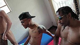 Two Blonde Brazilian Milfs Love Double Anal Penetration Suruba