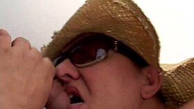 dirty european milf spreads fat hairy pussy for rough fuck