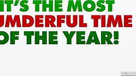 wanna unwrap this smoking hot aria lee under the tree for doggystyle pounding