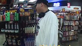 Crystal ray delivers blowjobs then fucks strangers outdoors