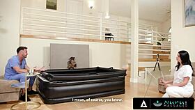 ritchie's sexy nuru massage tutorial turns so steamy 😏🛀💦