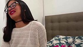 Alice biancci rides lalo's monster tripod cock in ripped clothes quickie