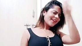 Naughty Indian Babe Dances and Sucks