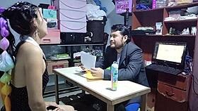 secretary blows the boss deep for that job, ends bent over getting pounded wet.