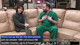 Brooklyn Rossi Sucks Cock, Fucked Hard, Blasted with Cum Load!