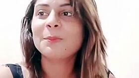 Naughty Indian Babe Dances and Sucks