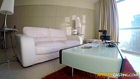 busty black slut aces sloppy deepthroat fake interview