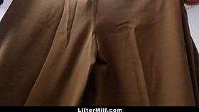 i caught mckenzie lee stealing toy now she sucks my cock