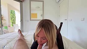 damn pantyhose babe shakes in wild orgasm swallows cum