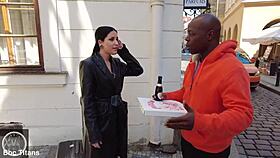 big butt italian slut takes bbc gangbang double penetration