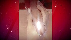 He strokes his beautiful 8-inch uncut monster cock teasing women to cum hard.