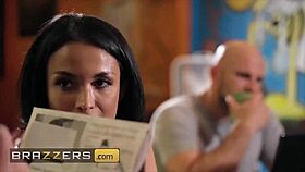 Horny Anissa Kate teases in coffee shop before wild public ride