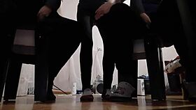 While I masturbated to my girlfriends they masturbated back to me intensely