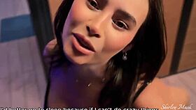 wanna seduce this curvy babe at drinks party?