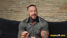 inked brunette cutie rides cowgirl gets wet pussy devoured and creampied full hd