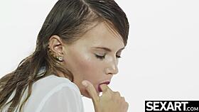 watch flawless petite model finger pussy to wild multiple orgasms! 💦😍