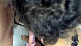 ugly slut goes wild sloppiest deepthroat cum ever 💦🤮