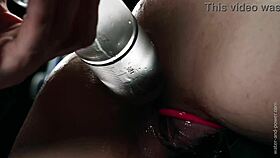 Hey, watch her bound body endure enema bucketfulls in intense bondage