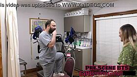 check out the perverted podiatrist ayla aysel dominating with feet backstage