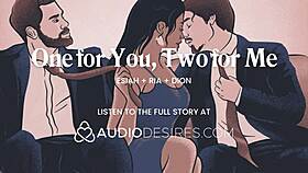 after dinner we dp wife hard in real threesome 🔥🍑💦