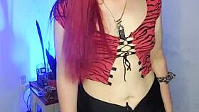 Sexy argentine milf roleplays consoling you with dirty talk toys and orgasm.