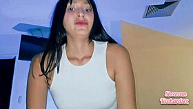 No holding back now bend over for that close-up latina doggystyle pounding!