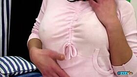 Dirty Brunette Simone Deepthroats Before Asshole Stretch